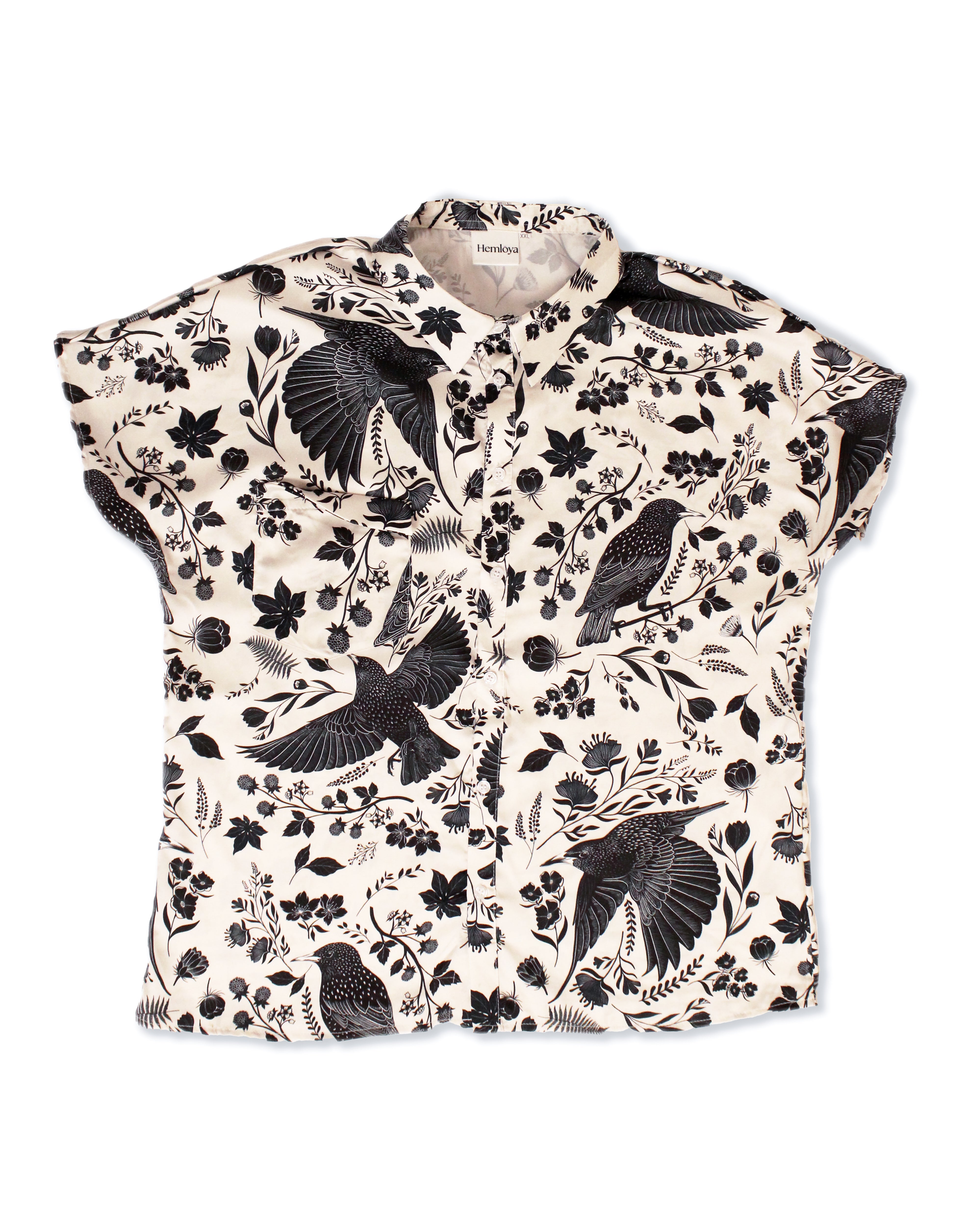 Starling Bird Button Up Shirt – Hemloya