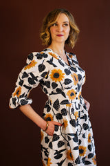 Audrey Midi Dress - Sunflower