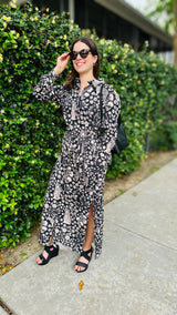 Zuri Shirt Dress - Tiger Tales