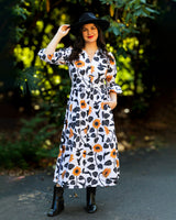 Audrey Midi Dress - Sunflower