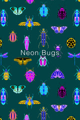 Simone Top - Neon Bugs