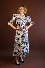 Audrey Midi Dress - Starling Bird