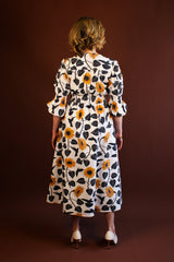 Audrey Midi Dress - Sunflower