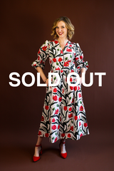 Audrey Midi Dress - Tulip