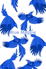 Winona Wrap Top - Blue Magpie