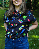 Poison Frogs Button Up Shirt