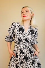 Audrey Midi Dress - Starling Bird