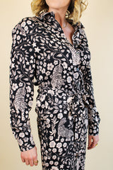 Zaha Shirt Dress - Tiger Tales