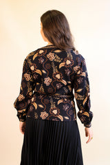 Winona Wrap Top - Coco Bloom