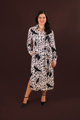 Zaha Shirt Dress - Starling Bird