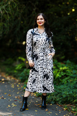 Zaha Shirt Dress - Starling Bird