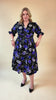 Audrey Midi Dress - Purple Anemone