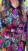 Zaha Shirt Dress - Midnight Bloom