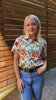 Simone Top - Retro Garden