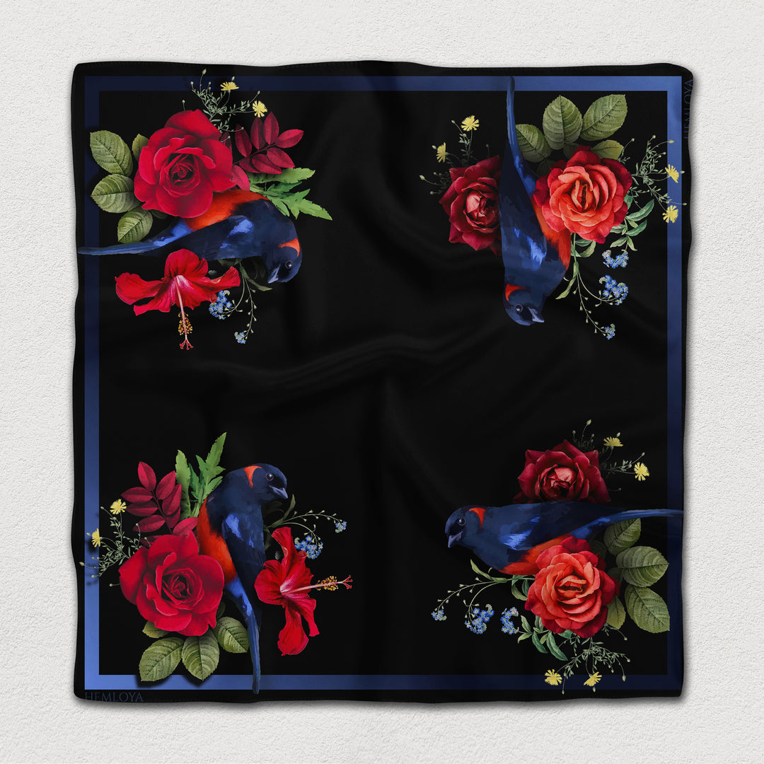 Red Roses Scarf 